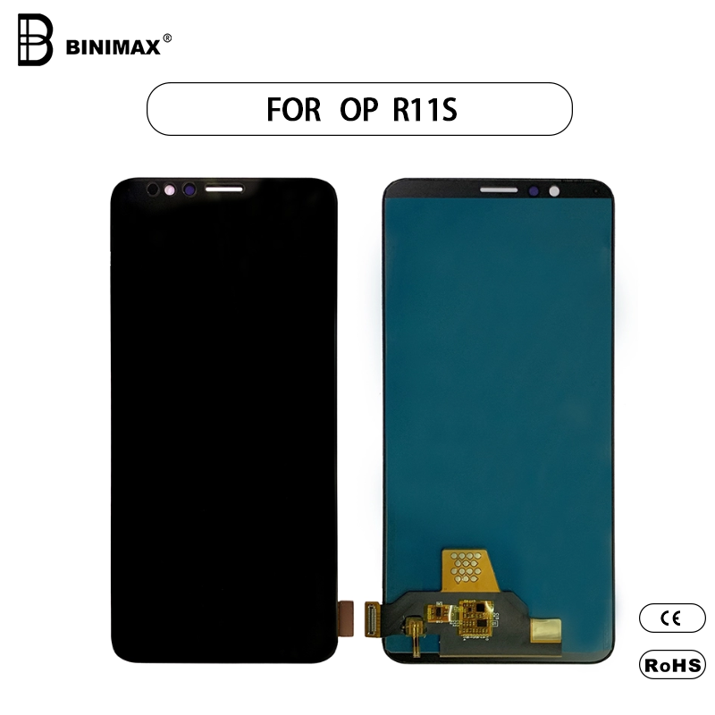 Mobiiltelefoni TFT LCD ekraani komplekt BINIMAX ekraan oppo R11S jaoks