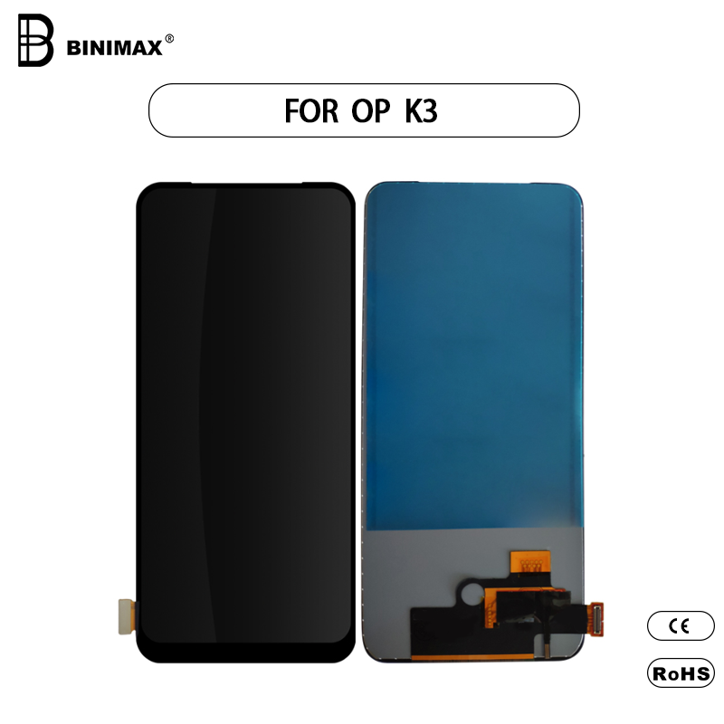 Mobiiltelefoni LCD ekraani BINIMAX asendusekraan OPPO K3 mobiiltelefoni jaoks