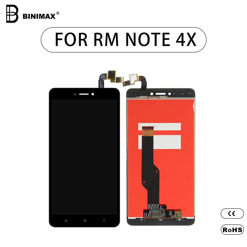 Mobiiltelefoni LCD ekraan BINIMAX asendatav mobiilikuva Redmi NOTE 4X jaoks