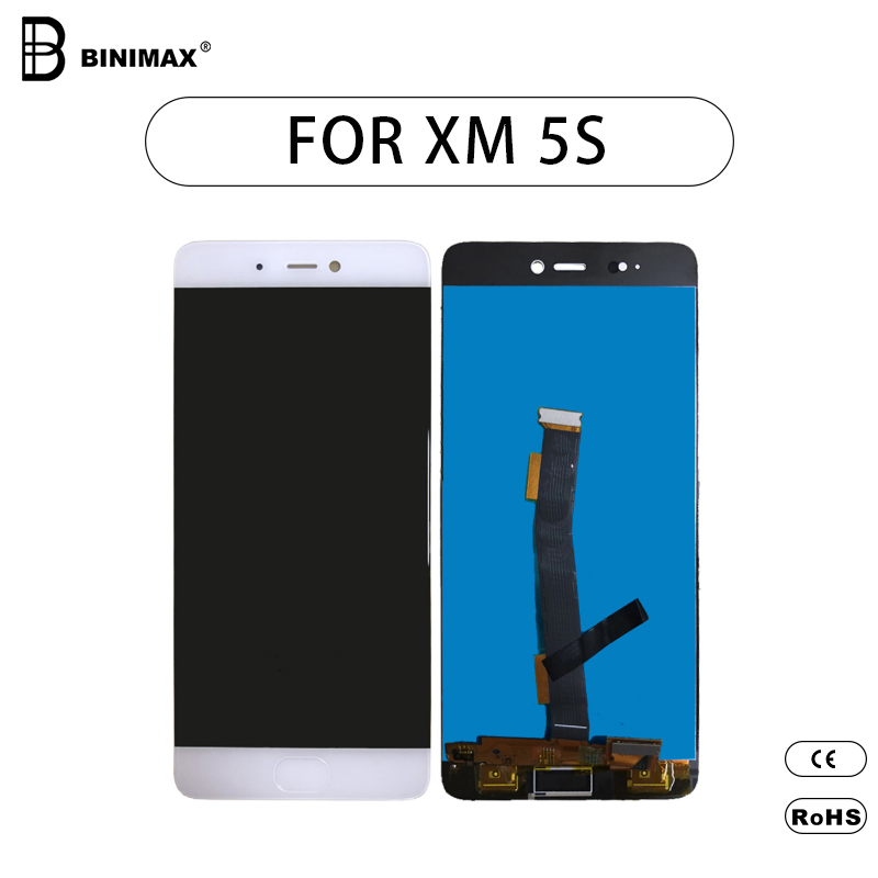 MI BINIMAX Mobiiltelefoni TFT LCD kuvar MI 5S ekraanil