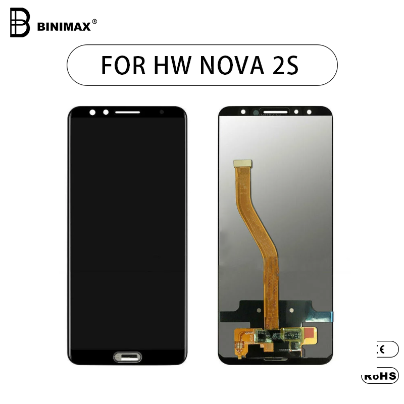 Mobiiltelefoni LCD ekraan Binimax asendusekraan HW noova 2s