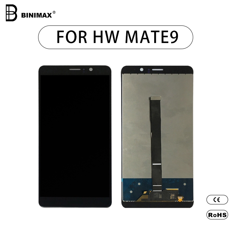 Hea kvaliteediga mobiiltelefoni LCD ekraan BINIMAX asendatav ekraan HW mate 9 jaoks